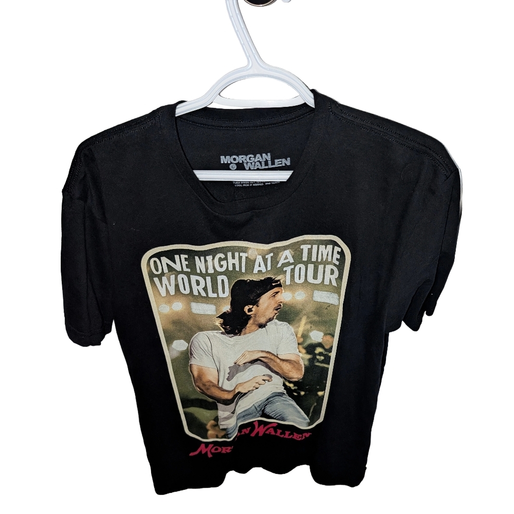 Men's Morgan Wallen Black "One Night At A Time Tour" T-shirt